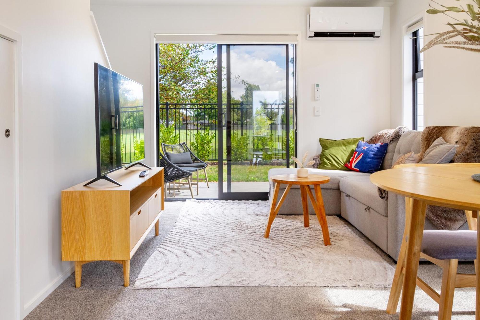 Apartmán Escape At The Park: 1 Bed 1 Bath W/Carpark Christchurch Exteriér fotografie